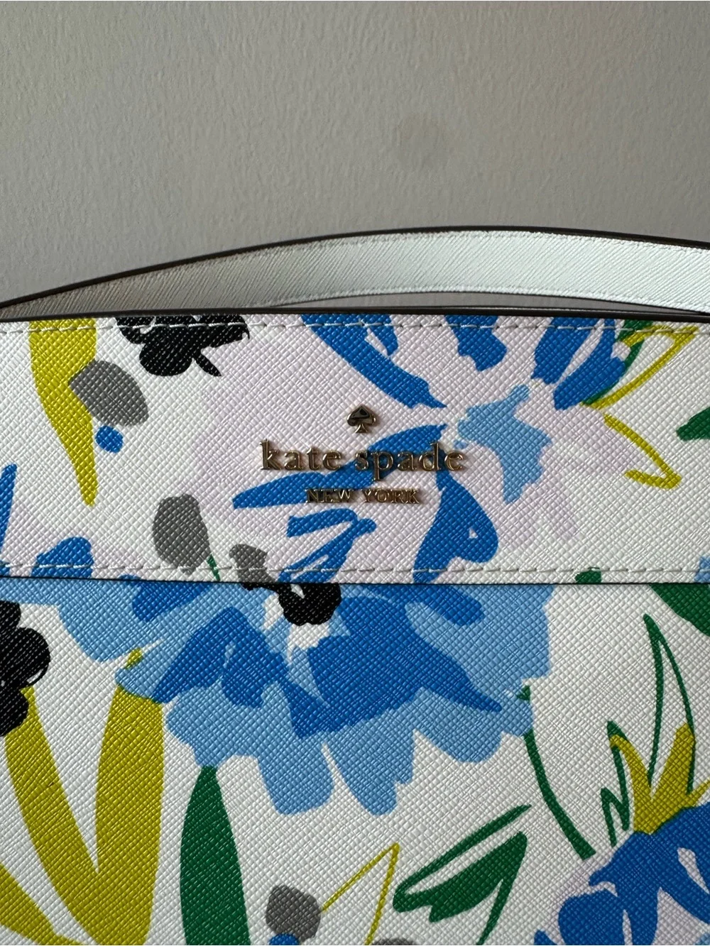 Kate Spade Madison Floral Medium Top Handle 2 Way Satchel Style KK967